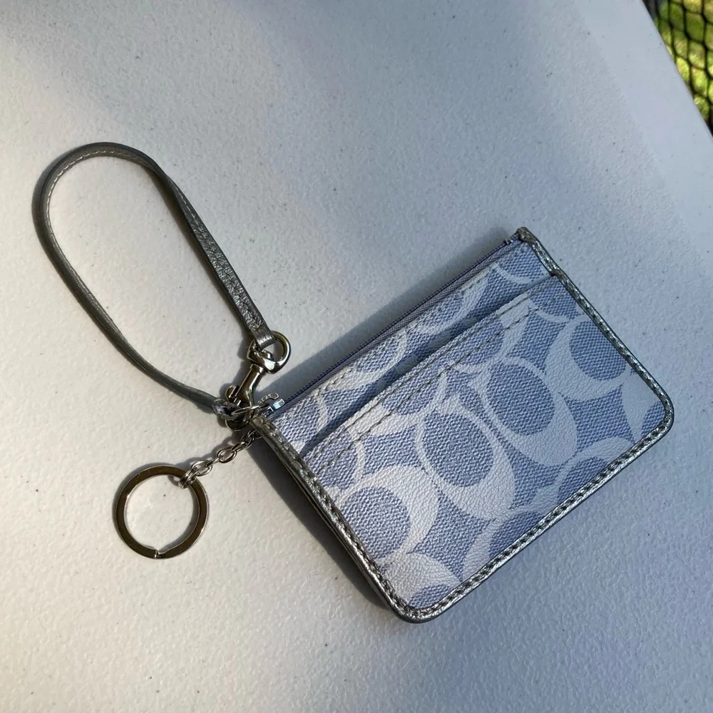 Coach periwinkle denim